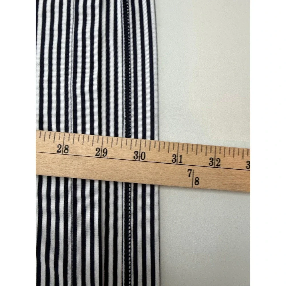 Columbia Golf Navy White Striped Mens Polo Shirt Large New - Picture 5 of 9